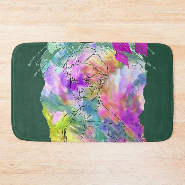 Item preview, Graphic Psychedelic Linear Abstract Face of a man, nr 5,Trippy Psychedelic Arte Abstracto designed and sold by Adri Barnard.