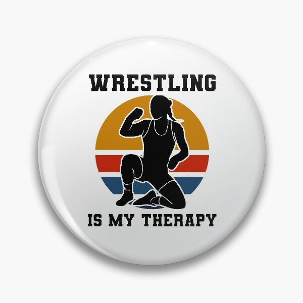 Item preview, Wrestling Is My Therapy  designed and sold by ojdart.