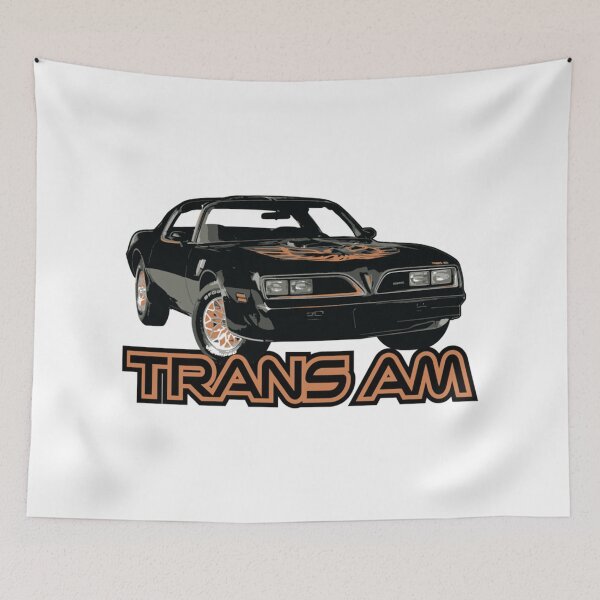 Item preview, Trans am Smokey and the bandit car movie art designed and sold by CynthiaRafael.