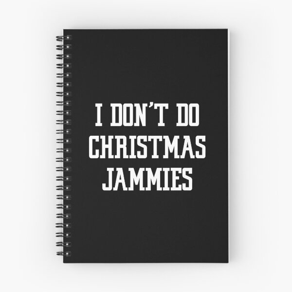 Item preview, I don't do Christmas Jammies Funny Xmas Holiday Pajama Gift Long Sleeve T-Shirt designed and sold by ribbinjunk.