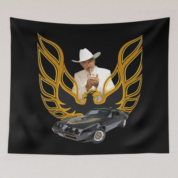 Item preview, Smoking Smokey and the bandit car movie art designed and sold by CynthiaRafael.