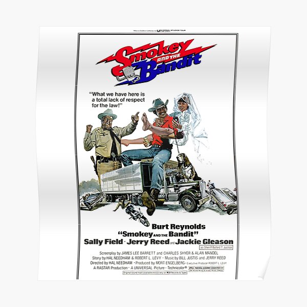 Poster Smokey And The Bandit Redbubble