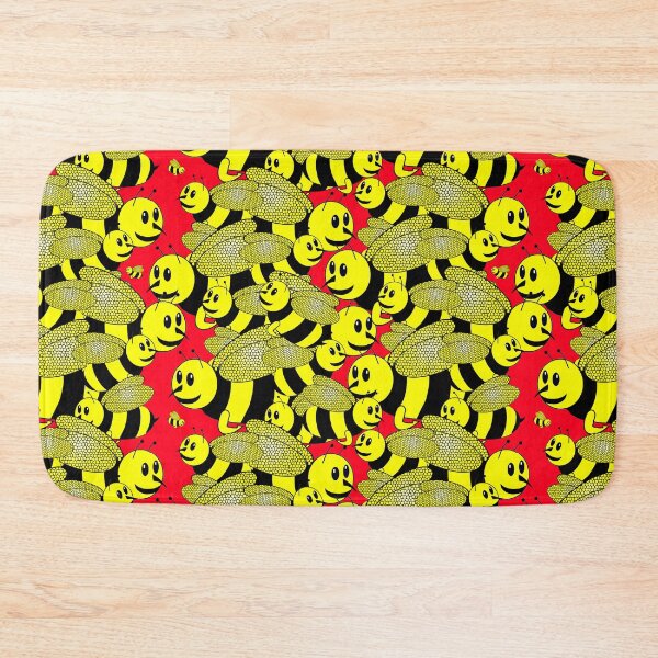 Item preview, Busy Bee on red designed and sold by TerenceLacey.