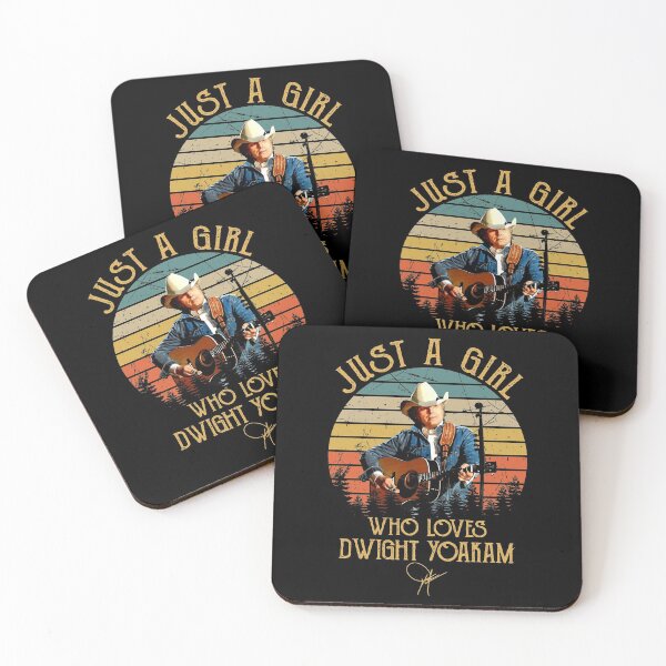 Item preview,  Just A Girl Who Loves Dwight Yoakam Retro designed and sold by julianeibsen.