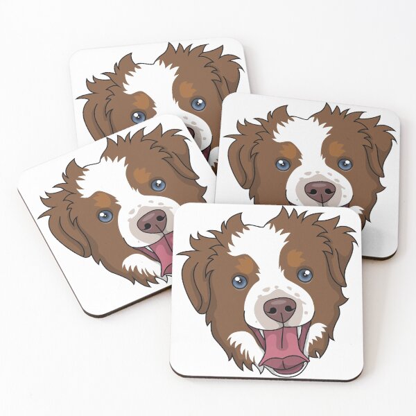 Item preview, Australian Shepherd Puppy Cute designed and sold by fathur-ratchman.