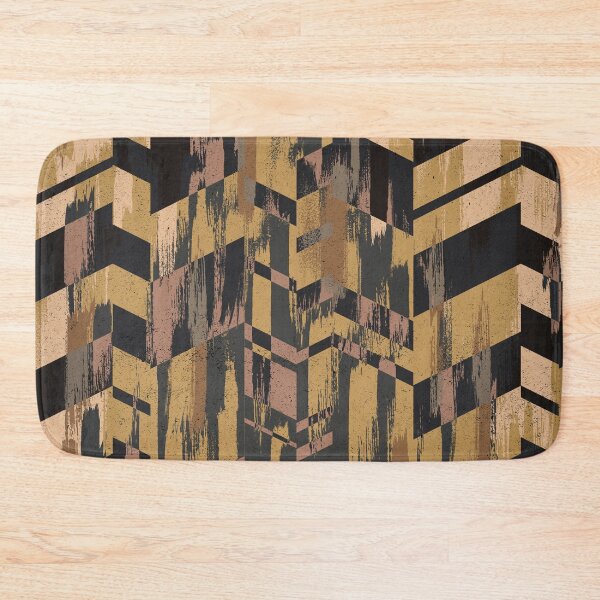 Item preview, Golden Geometric Brush designed and sold by OHafner.