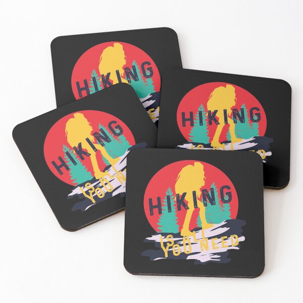 Item preview, Hiking Is All You Need - Hiker Girl designed and sold by Peak Pine View.