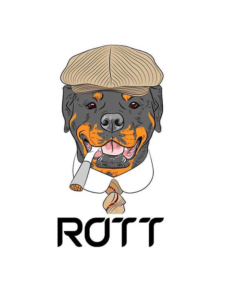 Thumbnail 4 of 4, iPhone Case, Happy Rottweiler designed and sold by Strale25kv.