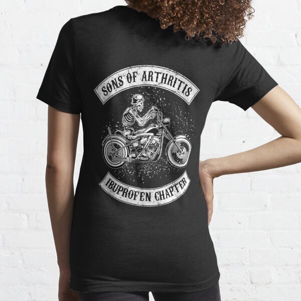 T-shirt Homme Tête de Mort Moto [Skull, Biker, Motard] T-shirt Manches  Courtes, Col Rond