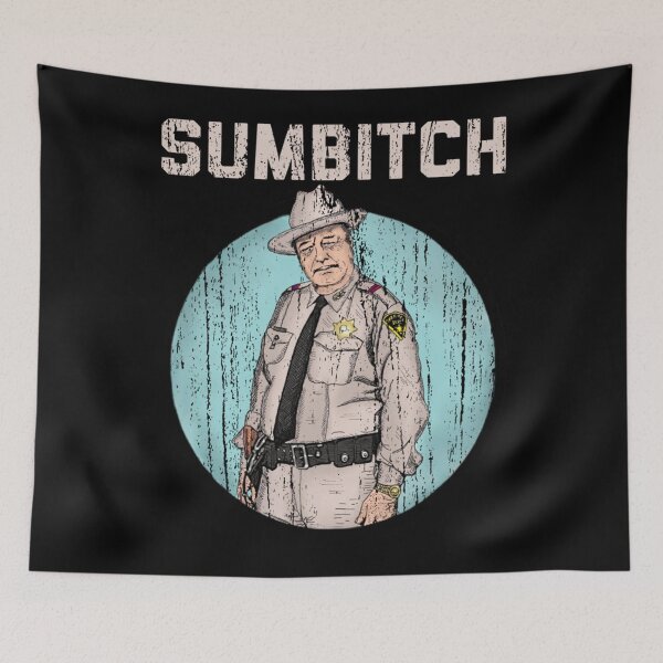 Item preview, Main characters Smokey and the bandit car movie art designed and sold by CynthiaRafael.
