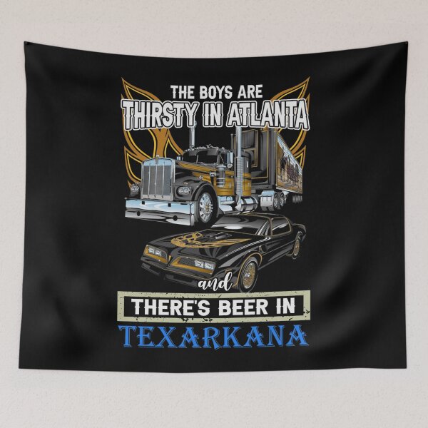 Item preview, In atlanta Smokey and the bandit car movie art designed and sold by CynthiaRafael.