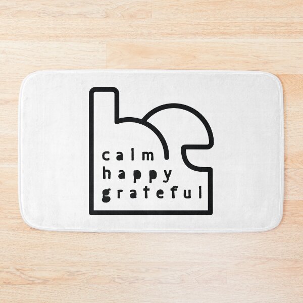 Item preview, Be Calm Be Happy Be Grateful. Typography design  designed and sold by lents.