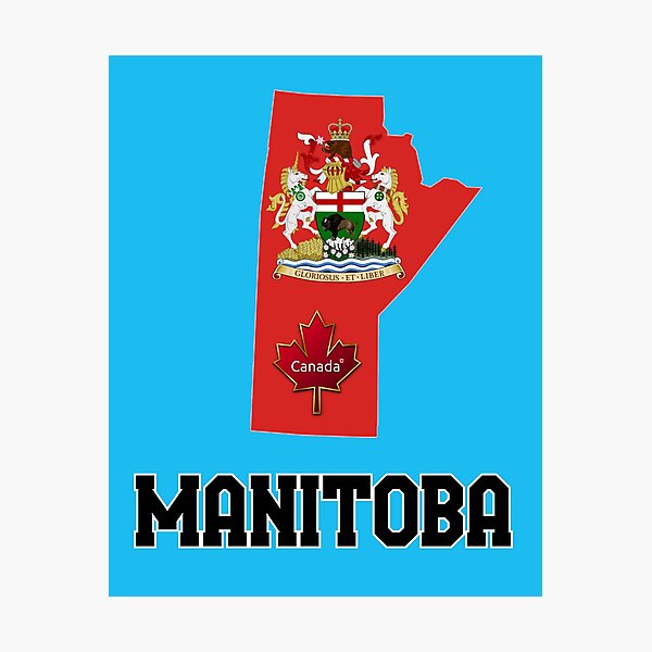 Item preview, Manitoba Canada designed and sold by Travellerz.