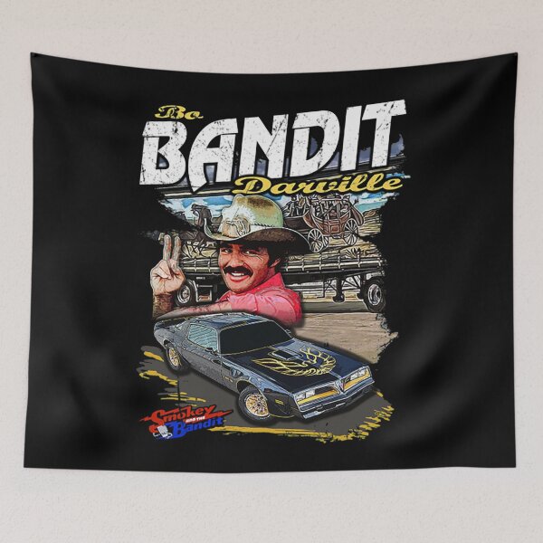 Item preview, Smile face Smokey and the bandit car movie art designed and sold by CynthiaRafael.