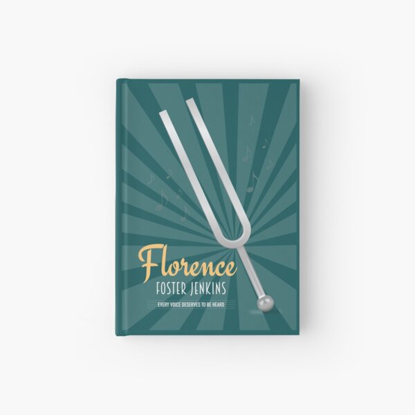 Florence Foster Jenkins - Alternative Movie Poster Hardcover Journal