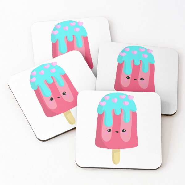 Item preview, Pink cute popsicle design designed and sold by moonbean-art.