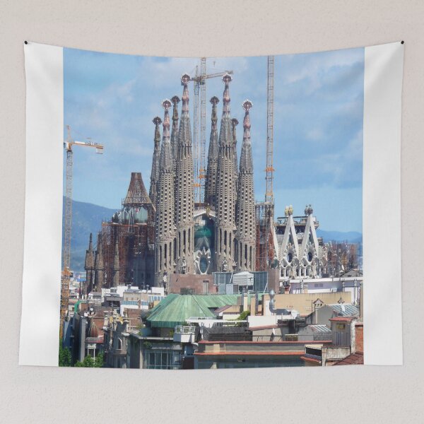 Item preview, Sagrada Familia Cathedral Barcelona Catalonia Spain designed and sold by AndyEvansPhotos.