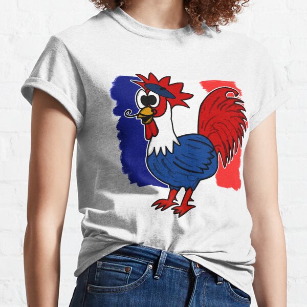 Rooster France Football T Shirt For Men Women , Support France Football  Team Shirt , France Fan Gift - Lorrela