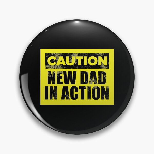Item preview, Caution! New Dad In Action designed and sold by tuapekkong2001.