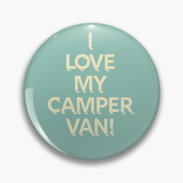 Item preview, I love my campervan! designed and sold by wunderfamily.