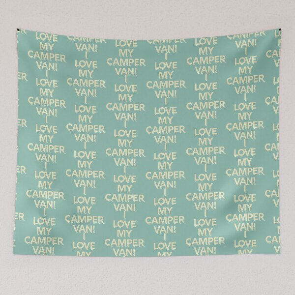Item preview, I love my campervan! designed and sold by wunderfamily.