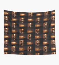 Fishing at dusk Wall Tapestry
