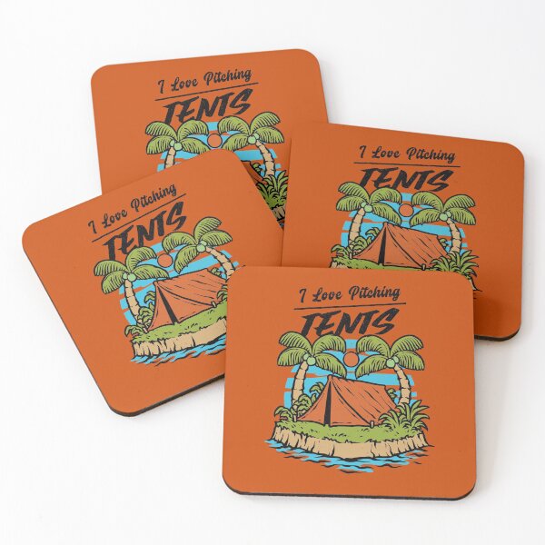 Item preview, I Love Pitching Tents designed and sold by TeesbyGinyard.