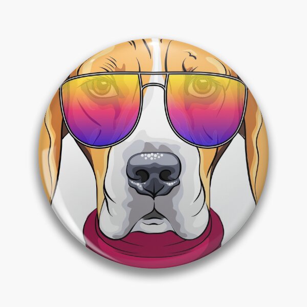 Item preview, Beagle with sun glasses designed and sold by Strale25kv.
