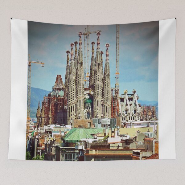 Item preview, Sagrada Familia Cathedral Barcelona Catalonia Spain designed and sold by AndyEvansPhotos.