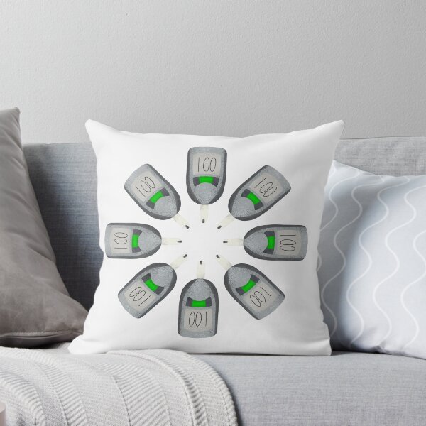 Item preview, Glucose meters with unicorns designed and sold by Nadia Arsky.