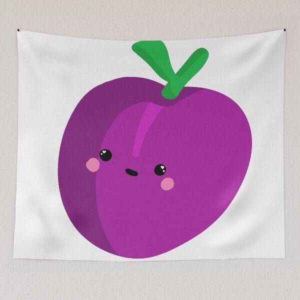 Item preview, Cute plum design designed and sold by moonbean-art.
