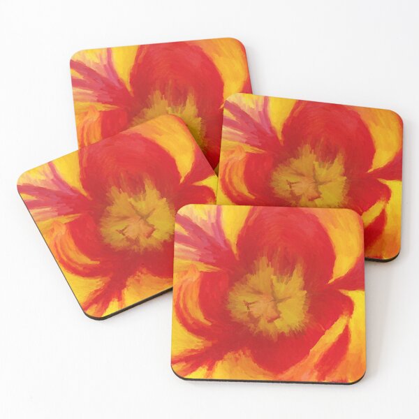Item preview, Inside a Tulip Flower Art by Simon Williams designed and sold by WibbleDesign.