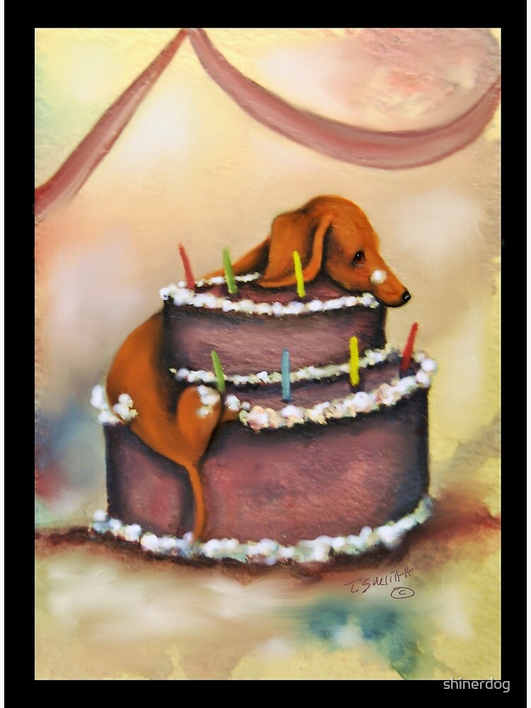 Dachshund Dog Cake