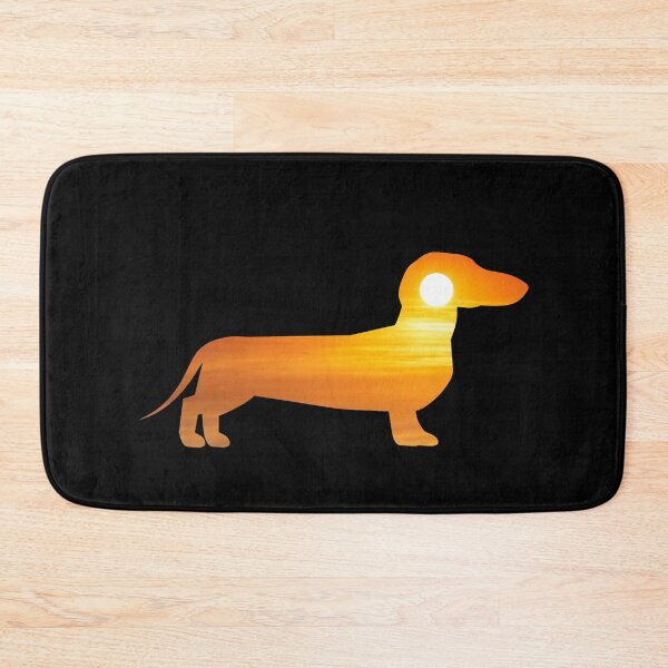 Item preview, Dachshund Dog Silhouette Sunrise designed and sold by alaechamlal.