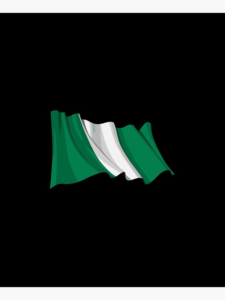 Disover Nigeria Flag Apron