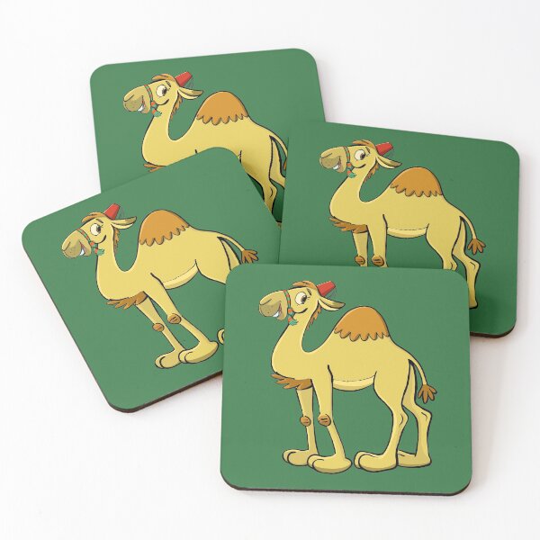 Item preview, smiling North African camel with an oriental cap on its head designed and sold by duxpavlic.