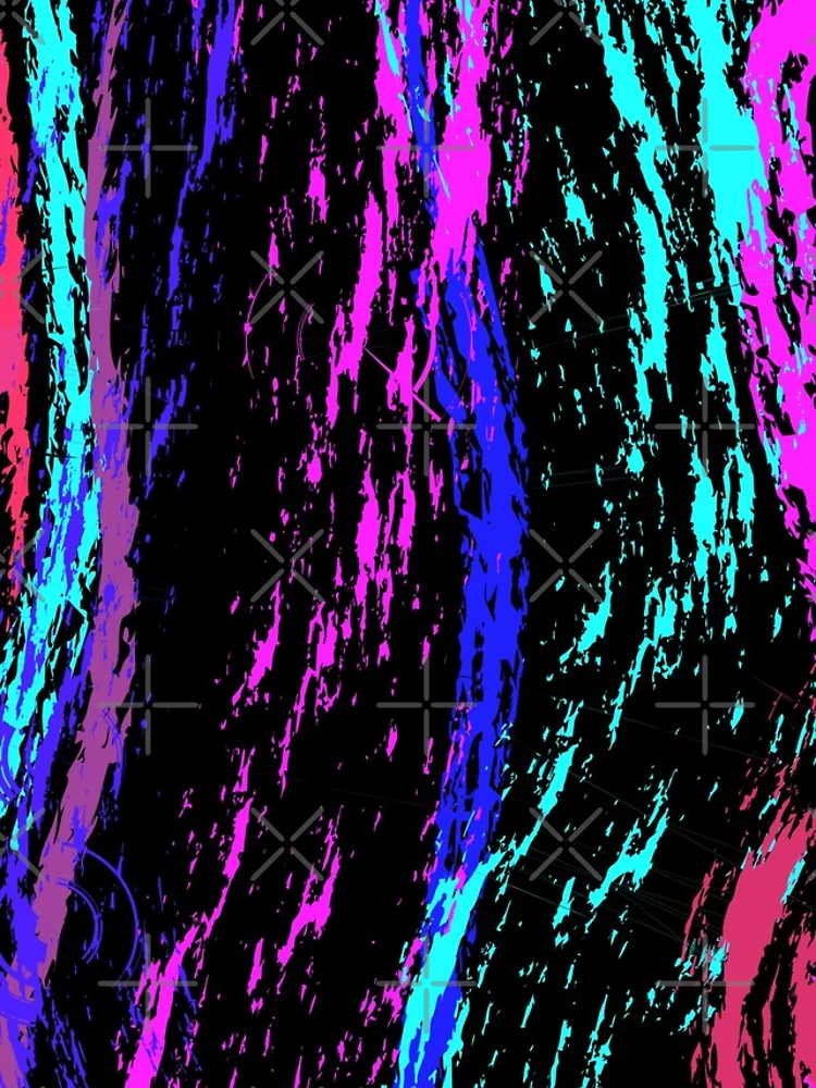 Thumbnail 4 of 4, Samsung Galaxy Phone Case, Color Splash Abstract Pattern designed and sold by Rizty.