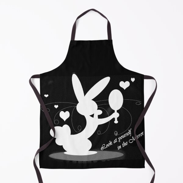 Item preview, Bunny - Look at yourself in the mirror designed and sold by Shirley cute art .