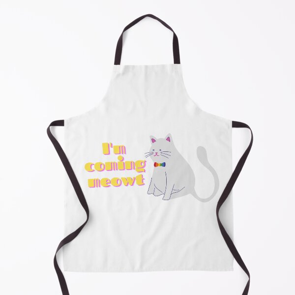 Item preview, I'm Coming Meowt LGBTQ+ Dapper Pride Ally Kitty designed and sold by Your Fairy Mossmother.