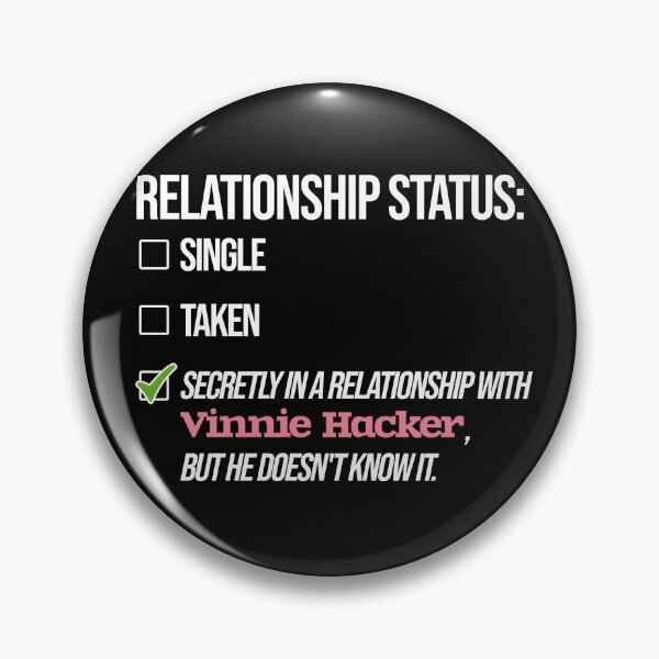 Item preview, Relationship with Vinnie Hacker designed and sold by 2Girls1Shirt.