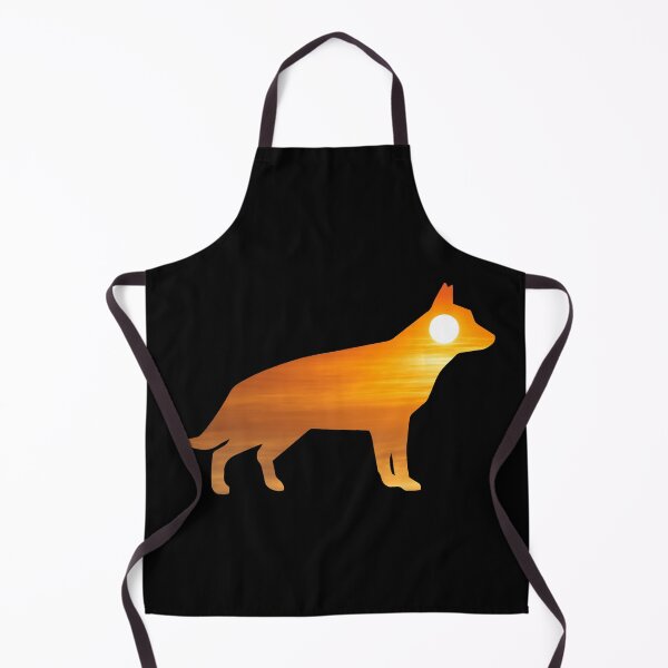 Item preview, German Shepherd Dog Silhouette Sunrise designed and sold by alaechamlal.