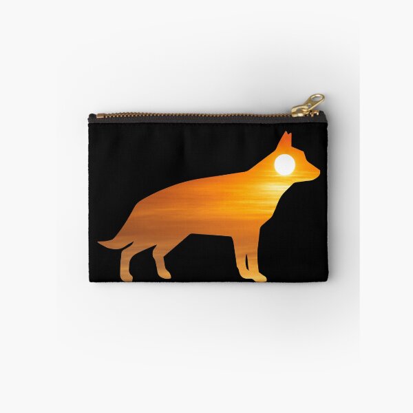 Item preview, German Shepherd Dog Silhouette Sunrise designed and sold by alaechamlal.