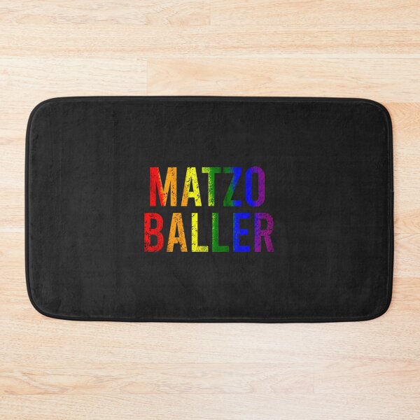 Item preview, Matzo Balls Funny Hanukkah T-ShirtMatzo Baller Rainbow designed and sold by ArcherMeura.