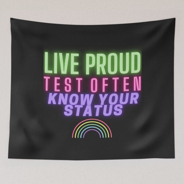 Artikelvorschau, Neon Pride Hiv Testing Hiv Sti T-ShirtNeon Pride entworfen und verkauft von ArcherMeura.