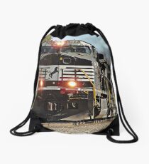 Norfolk Southern # 9799 at Shirley Drawstring Bag