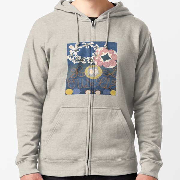 The Ten Largest - group iv- hilma af klint Zipped Hoodie