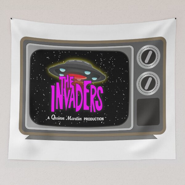 Item preview, Invaders on tv designed and sold by CoolCoasters.