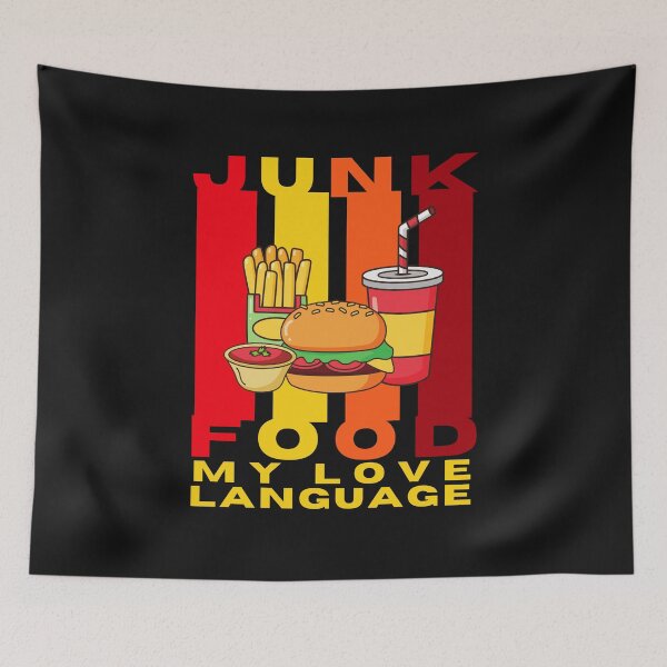 Item preview, Junk Food is my Love Language designed and sold by CaitU.