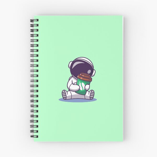 Item preview, Cute astronaut coffee lover designed and sold by Yerdish1.