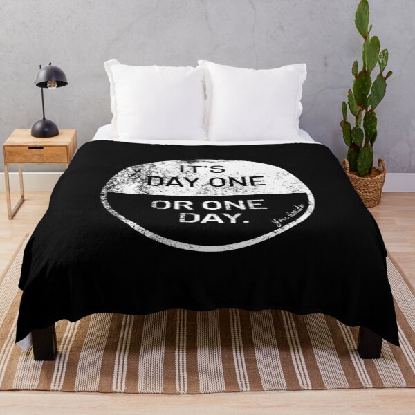 Item preview, Day One or One Day Motivation Slogan Success Mindset designed and sold by CreatDifference.